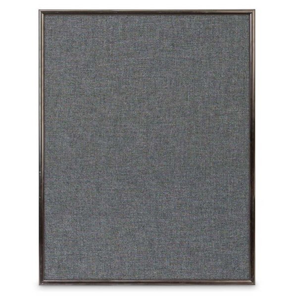 Corkboard, Fabric, Gold/Sprc, 2 Door, 72x36, UNITED VISUAL PRODUCTS, Mfr# UV305-GOLD-DRKSPR